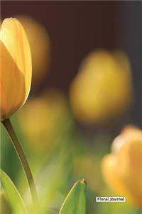 Floral Journal - Yellow Rose Close Up