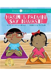 Harini and Padmini Say Namaste
