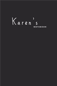 Karen's notebook