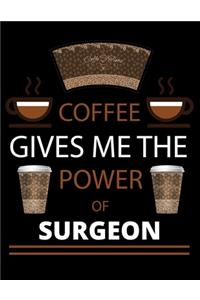 COFFEE gives me the power of Surgeon