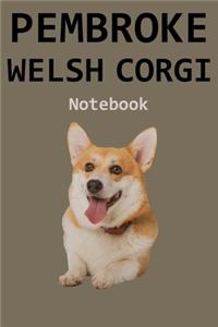 Pembroke Welsh Corgi Notebook