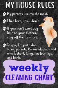 Weekly Cleaning Chart