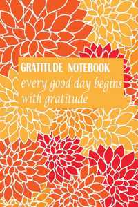 gratitude notebook every good day begins with gratitude