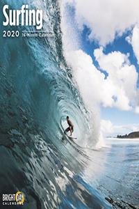 SURFING WALL CALENDAR 2020