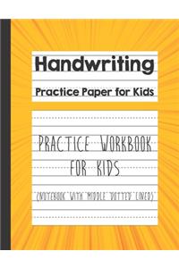 Handwriting Practice Paper for Kids