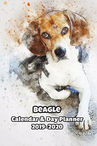 Beagle Calendar & Day Planner 2019-2020