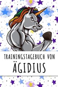 Trainingstagebuch von Ägidius