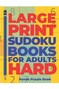 Large Print Sudoku Books For Adults Hard