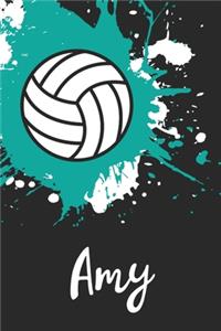 Amy Volleyball Notebook