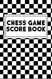 Chess Game Score Book