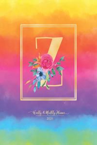 Weekly & Monthly Planner 2020 Z