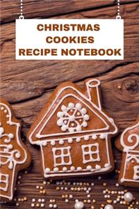 Christmas Cookies Recipe Notebook