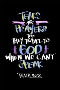 Tears Are Prayers Too They Travel To God When We Cant Speak
