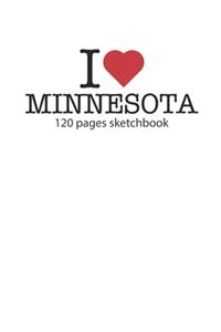 I love Minnesota sketchbook