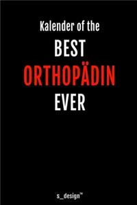 Kalender für Orthopäden / Orthopäde / Orthopädin