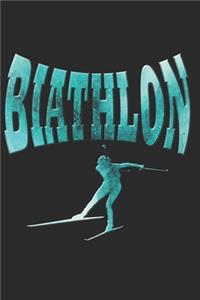 Biathlon Notizbuch