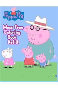 Peppa Pig Mess Free Coloring Book Refill