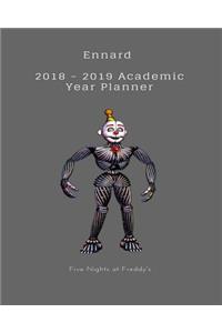 Ennard 2018 - 2019 Academic Year Planner Five Nights at Freddy's