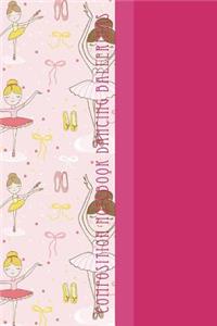Composition Notebook Dancing Ballerinas: Cool Pink Ballerina Pattern 6 X 9 College Ruled Paper Notebook, Appreciation, Quote Journal or Diary Unique Inspirational Gift for Friend or Teacher, Beginning or End of School Year, Retirement, Birthday or