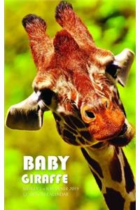 Baby Giraffe Weekly 5 X 8 Planner 2019