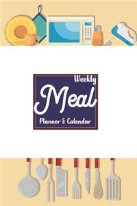 Weekly Meal Planner and Calendar