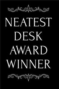 Neatest Desk Award Winner