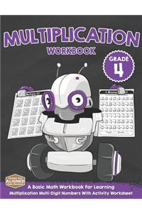 Multiplication Workbook Grade 4