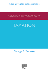 Advanced Introduction to Taxation