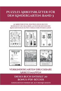 Vorkindergarten Druckbare Arbeitsmappen (Puzzles Arbeitsblätter für den Kindergarten