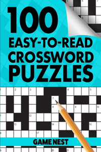 100 Easy-To-Read Crossword Puzzles