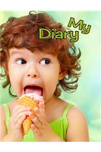 My Diary: 185 Lined Pages, Large Size Book 8 1/2 X 11