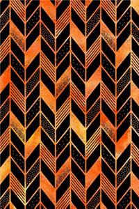 Bullet Journal Notebook Abstract Feather Pattern 2