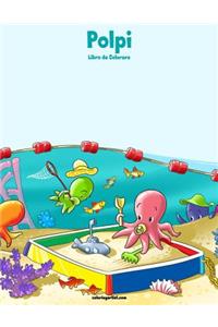 Polpi Libro da Colorare 1
