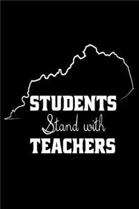 Students Stand With Teachers