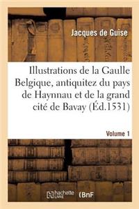 Illustrations de la Gaulle Belgique, Antiquitez Du Pays de Haynnau Et de la Grand Cité de Belges