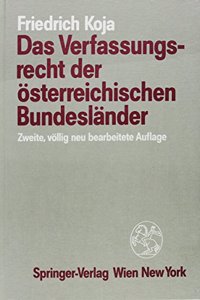 Das Verfassungsrecht Der Asterreichischen Bundeslander