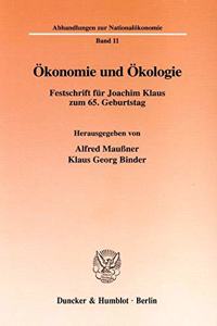 Okonomie Und Okologie