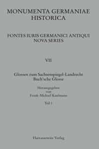 Glossen Zum Sachsenspiegel, Landrecht I. Buch'sche Glosse