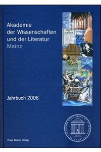 Akademie Der Wissenschaften Und Der Literatur Mainz - Jahrbuch 57 (2006)