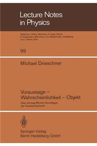 Voraussage -- Wahrscheinlichkeit -- Objekt