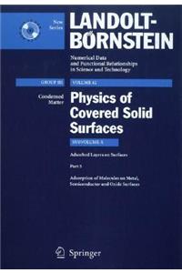 Adsorption of Molecules on Metal, Semiconductor and Oxide Surfaces