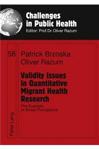 Validity Issues in Quantitative Migrant Health Research