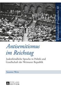 Antisemitismus Im Reichstag