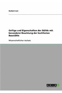 Gefüge und Eigenschaften der Stähle mit besonderer Beachtung der hochfesten Baustähle