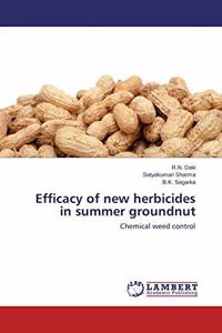 Efficacy of new herbicides in summer groundnut