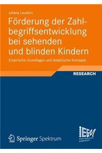 Förderung der Zahlbegriffsentwicklung bei sehenden und blinden Kindern