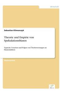 Theorie und Empirie von Spekulationsblasen