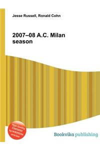 2007-08 A.C. Milan Season