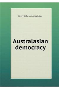 Australasian Democracy
