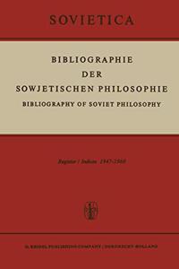 Bibliographie Der Sowjetischen Philosophie